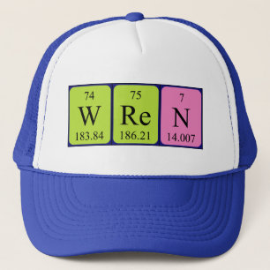 Wren periodic table name hat