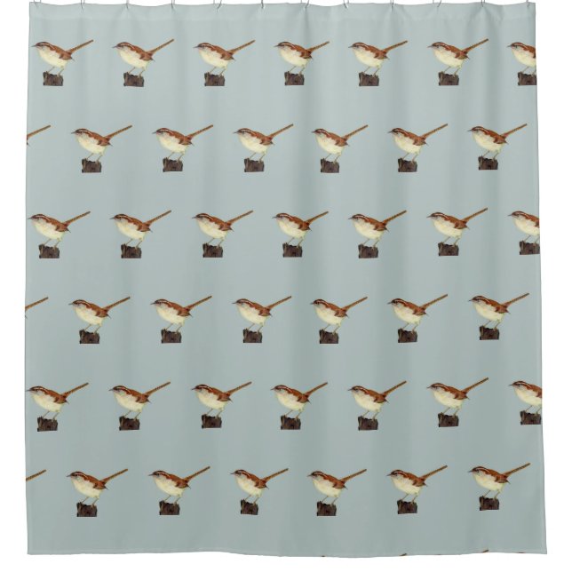 Wren Shower Curtain (Front)