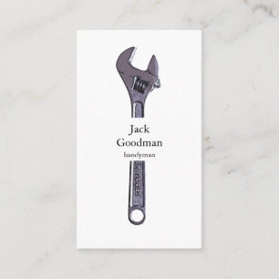wrench business card