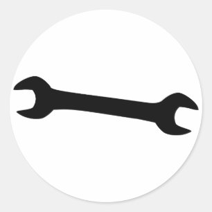 Wrench Classic Round Sticker