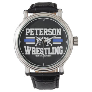 Wrestler ADD NAME School Athlete Wrestling Team Watch