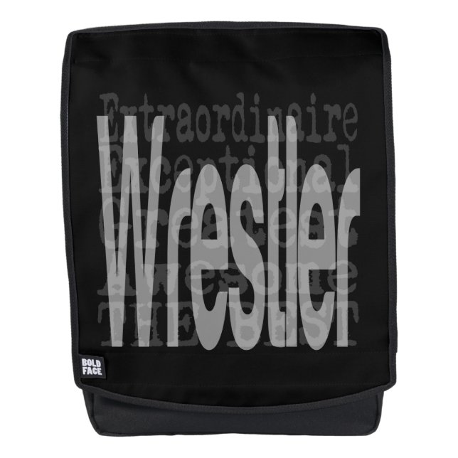 Wrestler Extraordinaire Backpack (Front)