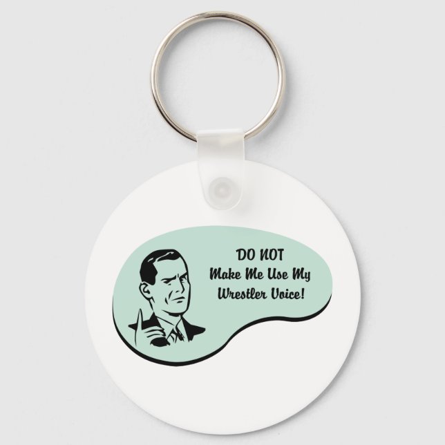 Wrestler Voice Key Ring (Front)