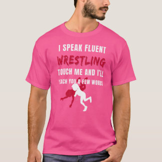 Wrestler  Wrestling Coach Sports Present T-Shirt