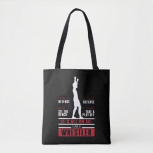 Wrestler Wrestling Cute Gift For Wrestler Tote Bag