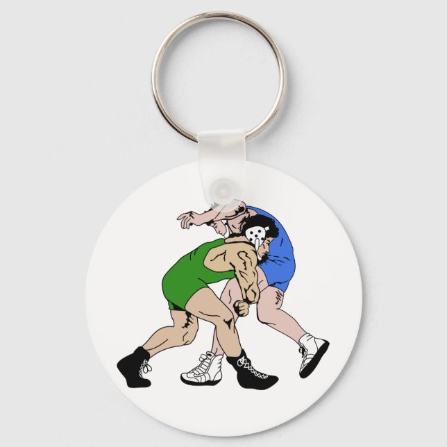 Wrestlers Key Ring (Front)