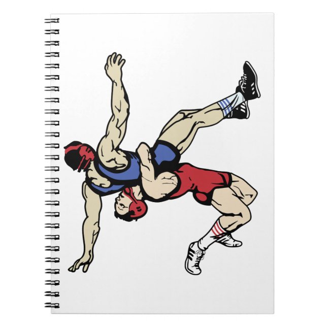 Wrestlers Notebook (Front)
