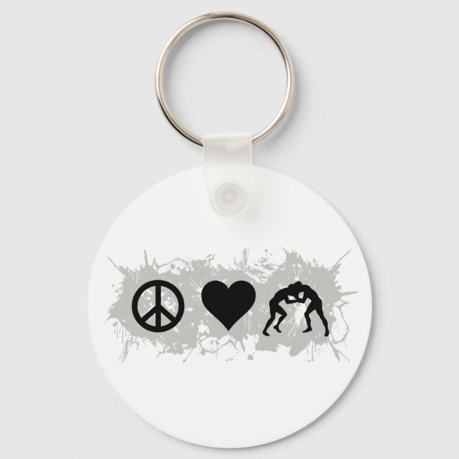 Wrestling 1 key ring (Front)