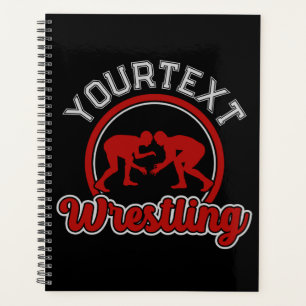  Wrestling ADD NAME Grapple Champion Team Player  Planner
