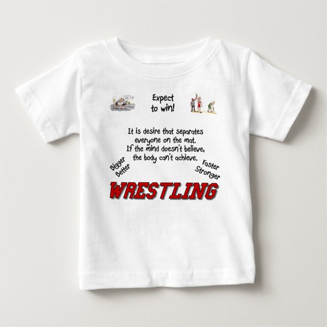 Wrestling Baby T-Shirt (Front)