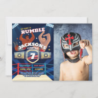 Wrestling Birthday Wrestle Ring Fighting Photo