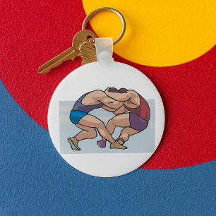 Wrestling Bout Key Ring