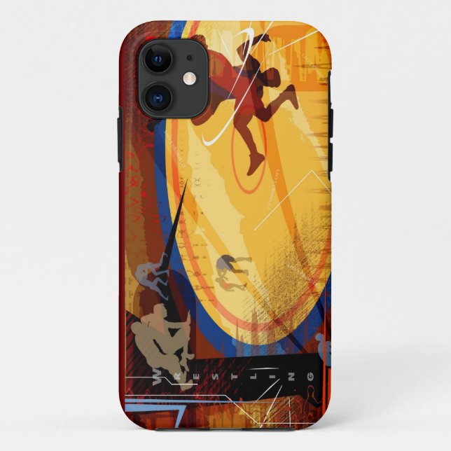 Wrestling Case-Mate iPhone Case (Back)