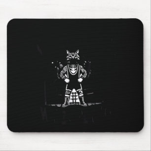 Wrestling Cat Funny Weekends Watching For Men Wome Mouse Mat