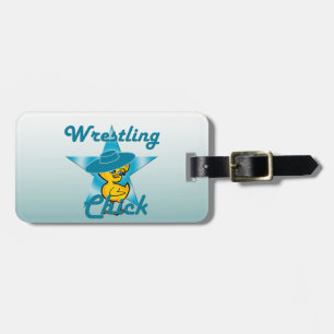 Wrestling Chick #7 Luggage Tag