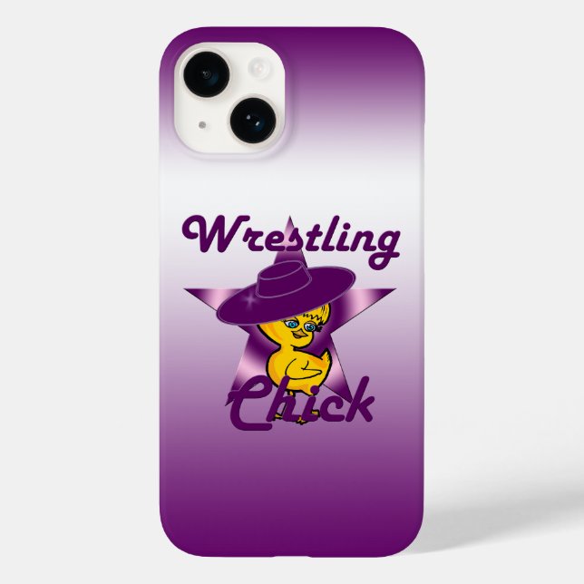 Wrestling Chick #9 Case-Mate iPhone Case (Back)