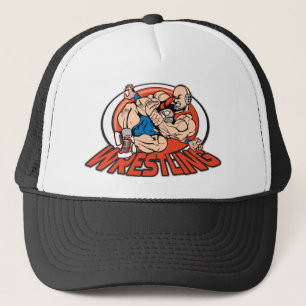 Wrestling Choke Hold Trucker Hat
