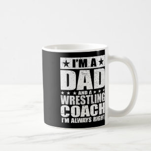 Wrestling Coach Coaches Fathers Day Shirts Gift  Coffee Mug