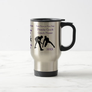 Wrestling Coach Gifts from Seniors, 8 Text Boxes Travel Mug