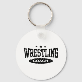 Wrestling Coach Key Ring