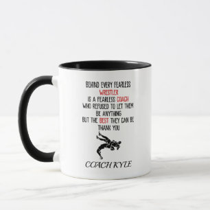 Wrestling Coach Mug