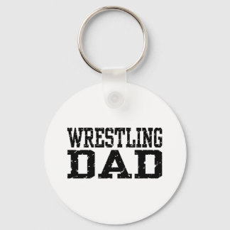 Wrestling Dad Key Ring