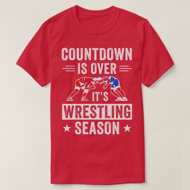 Wrestling Fan Funny Wrestling Coach Professional W T-Shirt (Design Front)