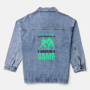 Wrestling Game Apology Tee Denim Jacket