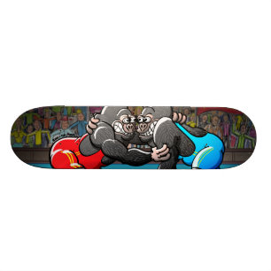 Wrestling Gorillas Skateboard