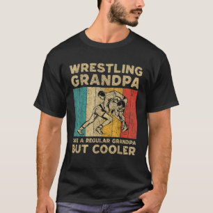 Wrestling Grandpa Vintage Wrestling Wrestler  T-Shirt