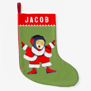 Wrestling Holiday Small Christmas Stocking