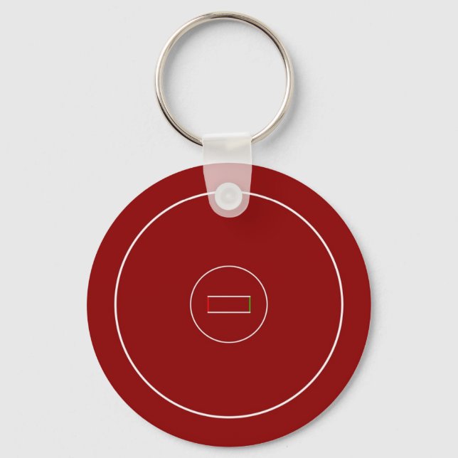 Wrestling Mat Key Ring (Front)