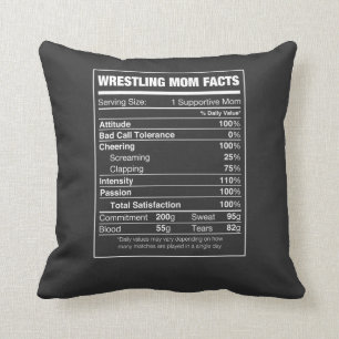 wrestling mom facts cushion
