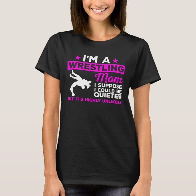 Wrestling Mom T-Shirt (Front)