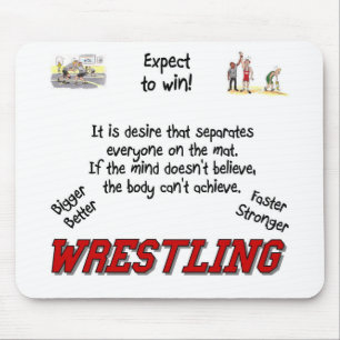 Wrestling Mouse Mat