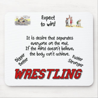 Wrestling Mouse Mat