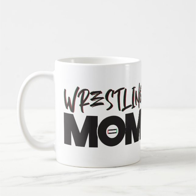 Wrestling Mum Mug (Left)