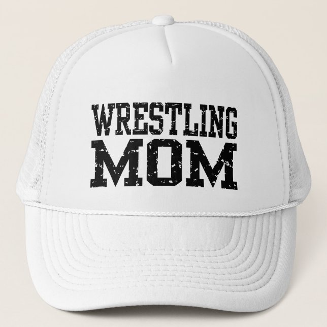 Wrestling Mum Trucker Hat (Front)