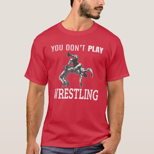 Wrestling Quote For Wrestler Boys boy T-Shirt (Front)