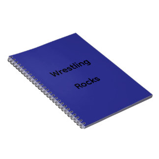 Wrestling Rocks Notebook