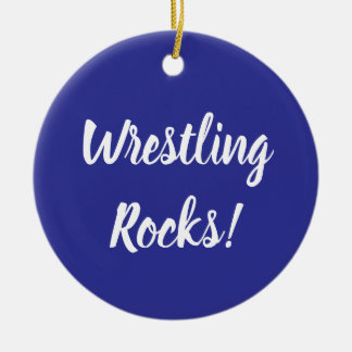 Wrestling Rocks Ornament