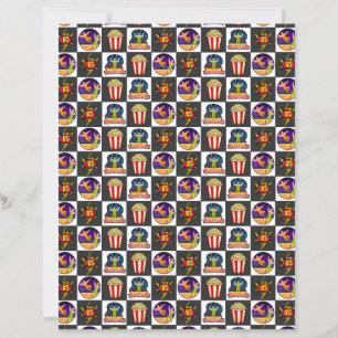 Wrestling Scrapbook Paper