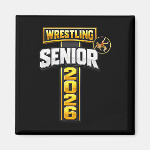 Wrestling Senior Night Senior 2026 Faith Cross Gra Magnet