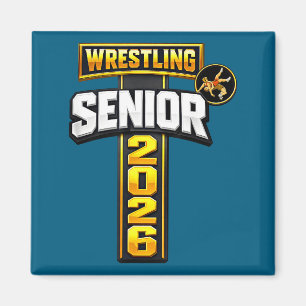 Wrestling senior night senior 2026 faith cross magnet