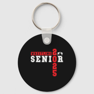 Wrestling Senior Night Wrestling Senior 2025 Gradu Key Ring