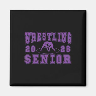 Wrestling Senior Night Wrestling Senior 2026 Gradu Magnet