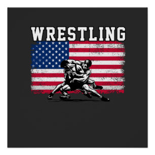 Wrestling Shirt   Wrestling dad shirt   Wrestling  Poster