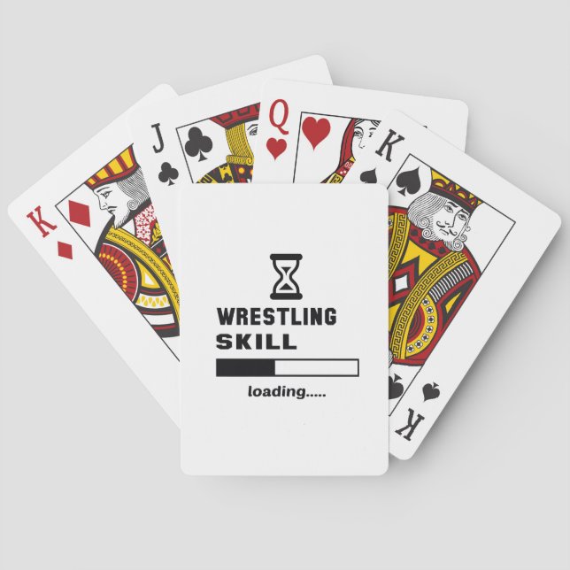 Wrestling skill Loading...... Playing Cards (Back)