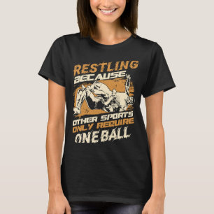Wrestling Sports Coach Trainer Wrestler T-Shirt