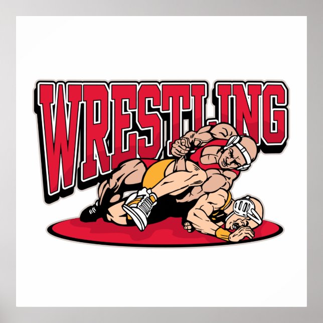 Wrestling Takedown Poster (Front)